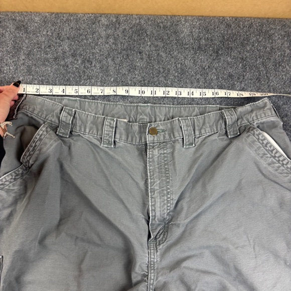 CARHARTT Men’s Grey Dungaree Fit Pants size: 44 x 30 - Picture 5 of 8